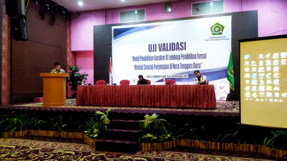 Uji Validasi “Model Pendidikan Karakter Dilembaga Pendidikan Formal Melalui Sekolah Perjumaan Di Nusa Tenggara Barat”